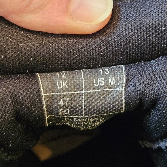 Dr. Martens Men's 'Nashville'  Leather Boots, Black, Sz 13 - Picture 15 of 16